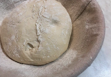 Формовка круглого хлеба